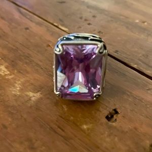 Silpada 925 Sterling Silver Lavender ring size 8